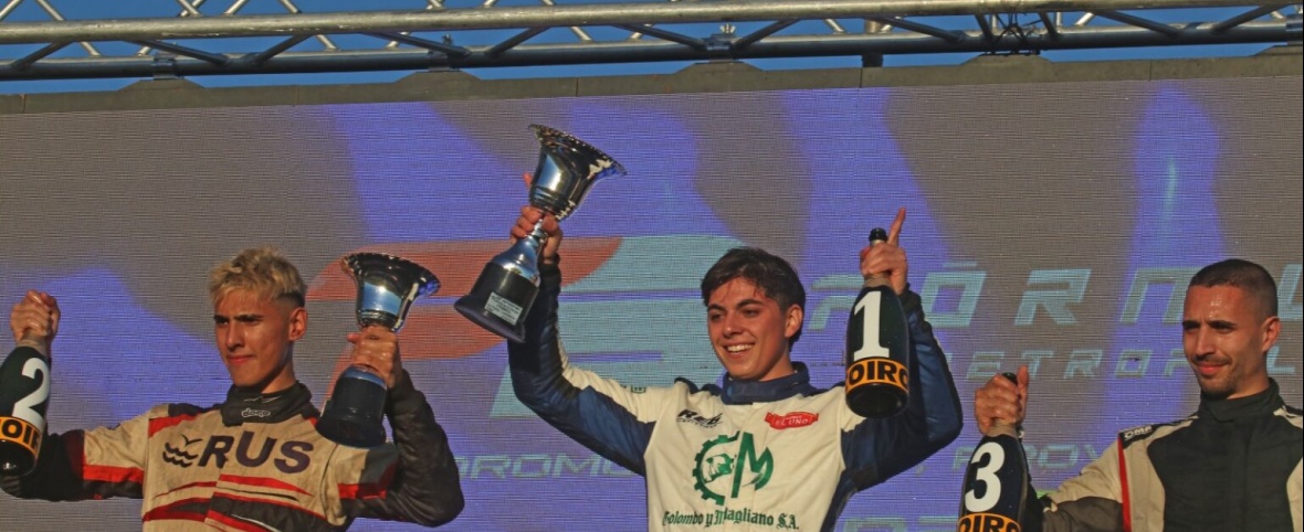 Triunfo de Máximo Evans Weiss en Fórmula 3