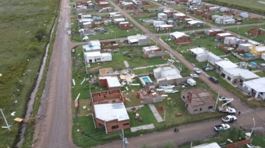 El relevamiento del día después: el temporal en 9 de Julio dejó 40 casas sin techo y afectó 40.000 hectáreas de sembradíos